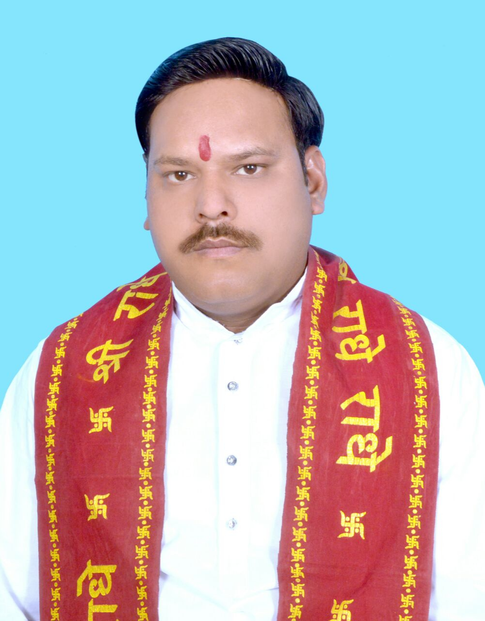 image of general secretary Neeraj Prajapati